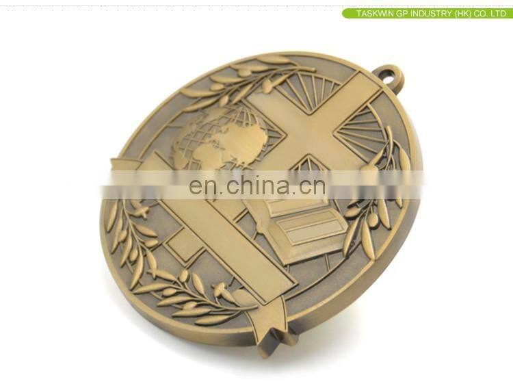 Die Casting Metal Antique Copper Cheap Medals