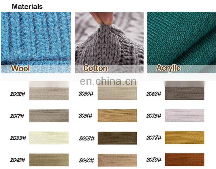 custom logo blue-tooth wool knitted beanie hat for men