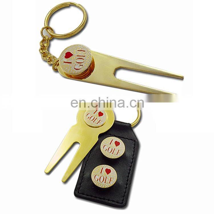 2017 New Products Customized Magnets Design Repair Golf Divot Tool For Lady and Gentelmen