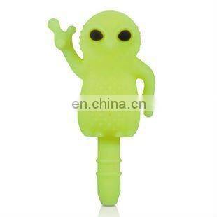 Cute Yellow Duck Silicone Earphone Plug