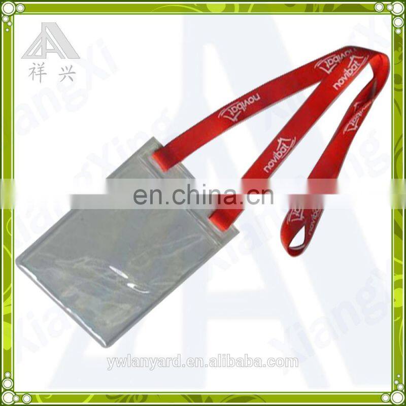 Black Rigid Plastic double sided rigid badge holder