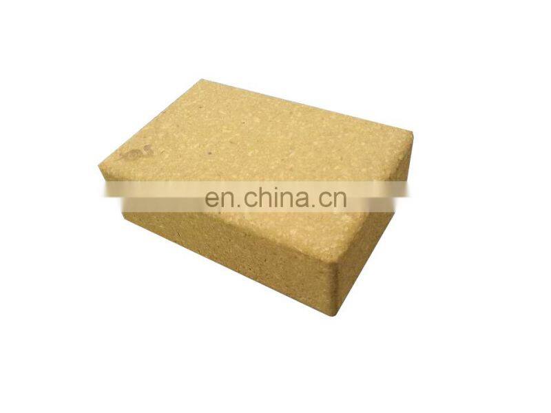 Organic High Density Natural Cork Pilates Brick Yoga Block
