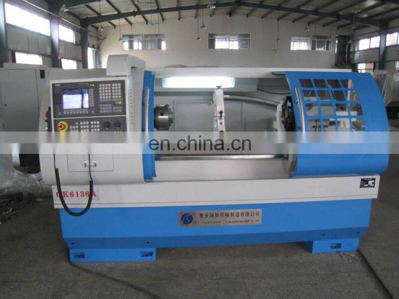 CK6136A Turning center cnc lathe/ metal turning cnc machine
