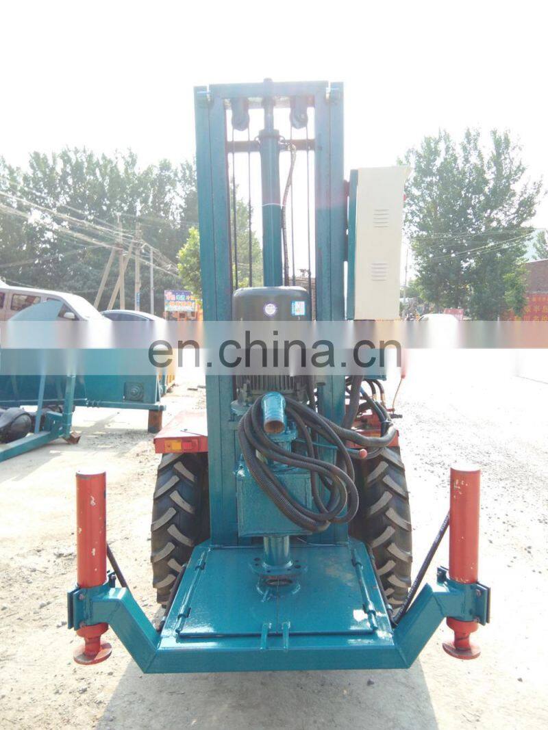 2018 new design and good performance portable water well drilling equipment 300m deep