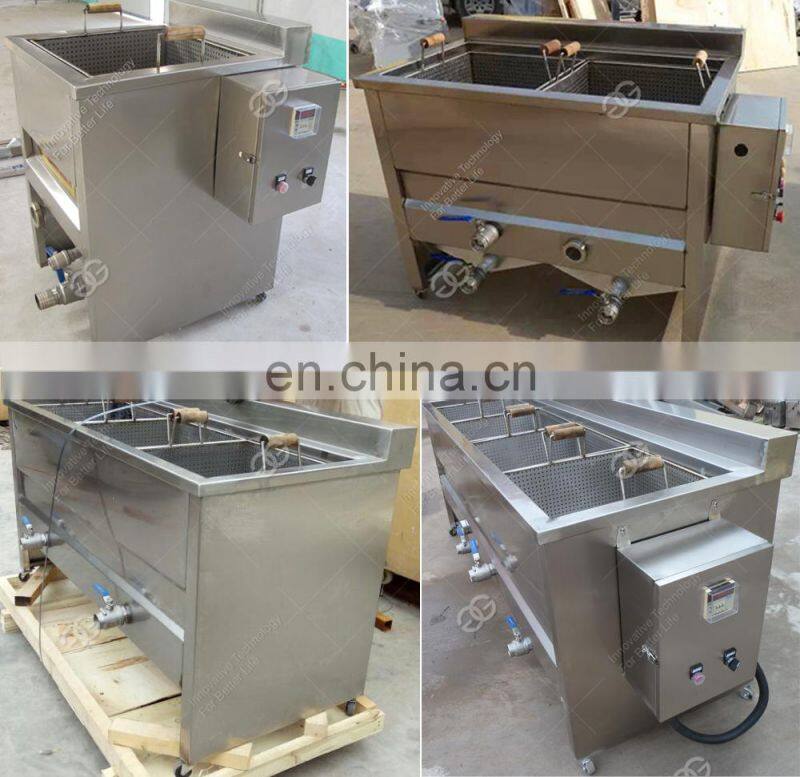 Commercial Electric Kentucky Chicken Wing Fryer Potato Finger Sticks Slanty Chips Gas Fring Automatic Stir Fry Machine For Sale