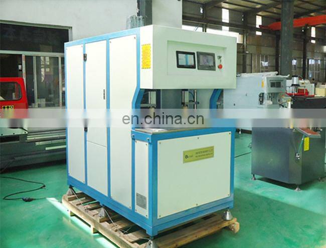 Four head seamless welding PVC window machine