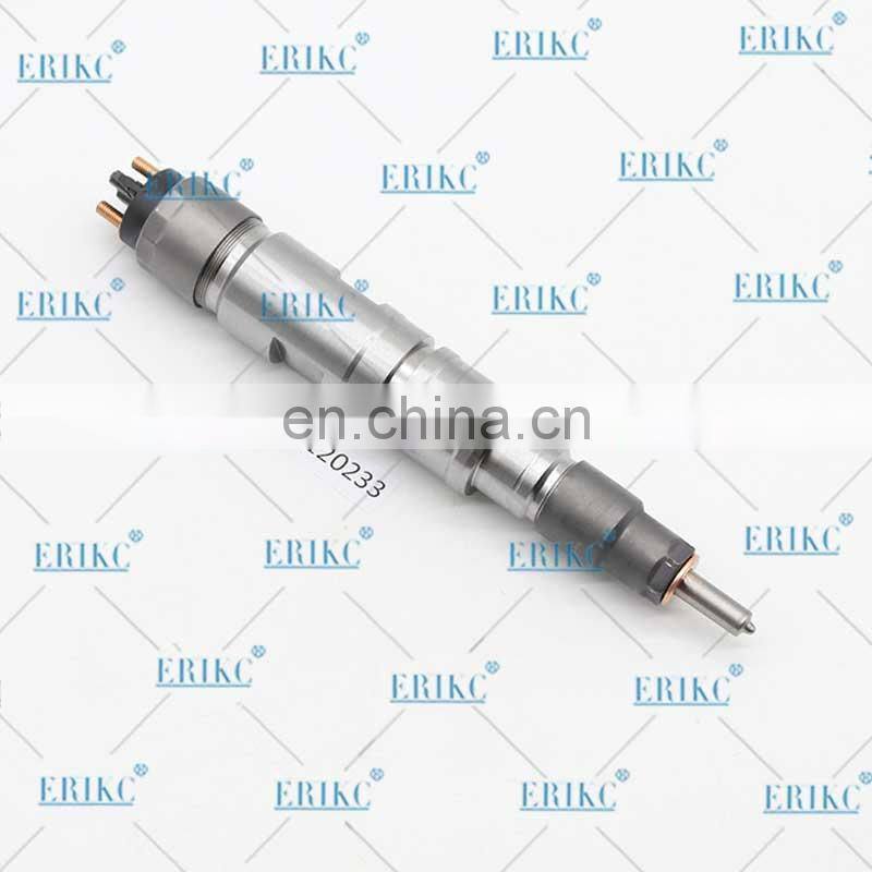 ERIKC 0445 120 233 common rail injector 0 445 120 233 fuel injector parts 0445120233 for Yuchai