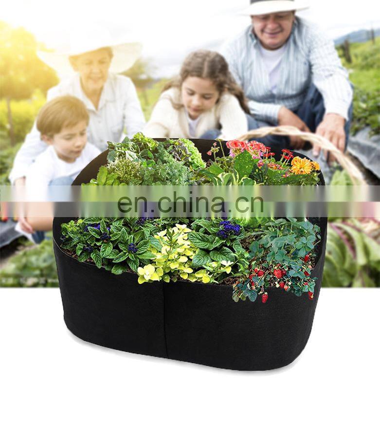 Agricultural 3 gallon potato growing bag felt planter bag
