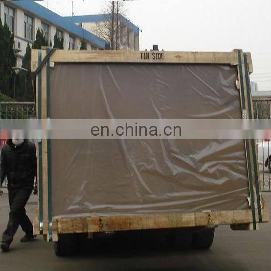 qingdao 4mm super white acid etched back painted glass