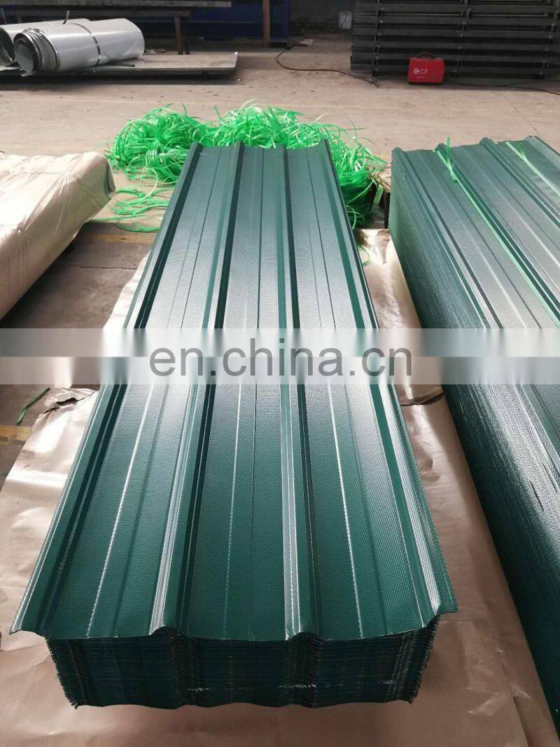 Trapezoidal Profile galvalume gi profile sheet IBR steel green roofing sheets