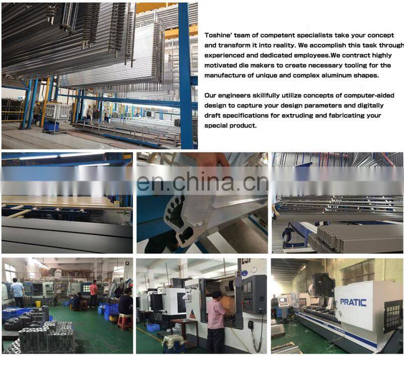 Anodised Aluminium Channel 6061 T4 Aluminum Channel Extrusions