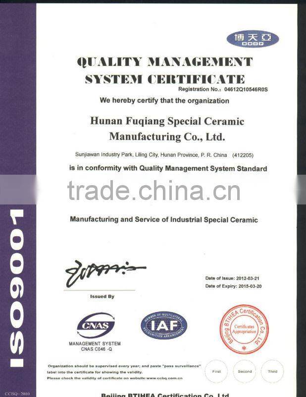 95% Porcelain High Alumina Vacuum Tube,Insulation Tube Could Metallized With Au,Ag,Ni Etc.