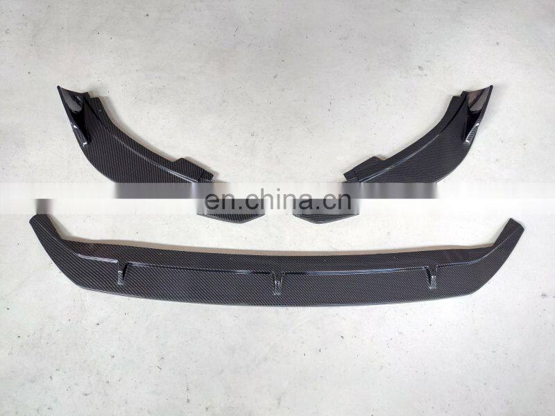 other exterior accessories for ford focus ST line abs material carbon fiber front bumper lip splitter spoiler rear diffuser 2019