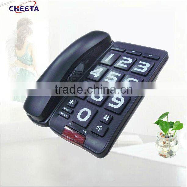 basic analog telephone built in recorder