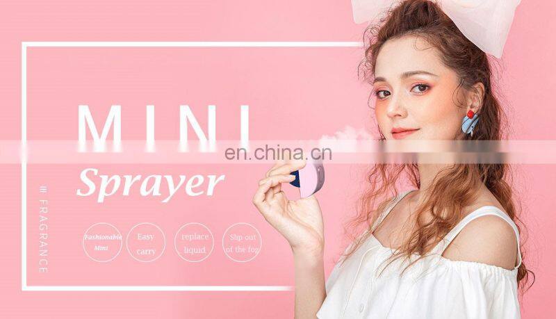 Mini Portable Slide Ultra Fine Mist Sprayer Perfume Automatic Atomizer Fogging Machine Fragrance Sprayer