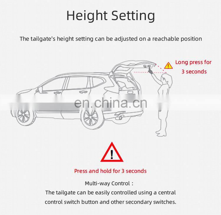 Electric tailgate auto parts tail door accessories SUV foot sensor automatic lifting for Subaru XV