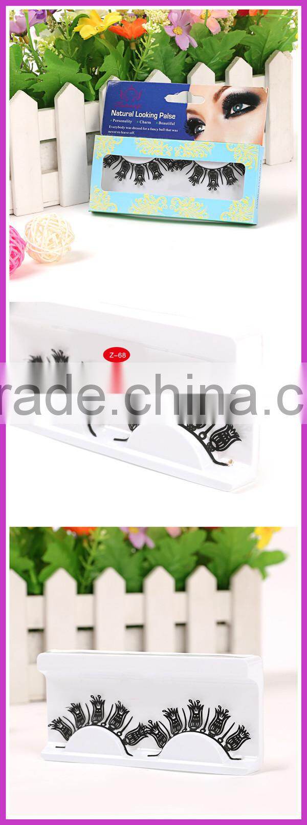 many styles New design individual black paper cut eyelash