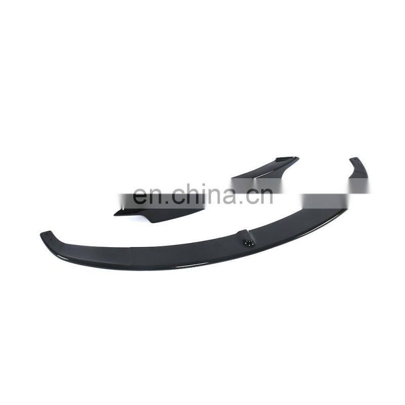 ABS Glossy Black Front Bumpers Lip for BMW 3 Series F30 F31 M Sport Edition 4 Doors 2012up
