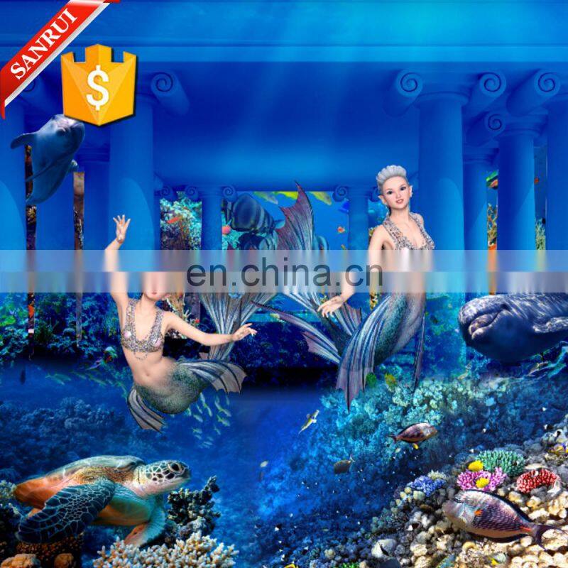 TV background 3d tiles customized shape in any size