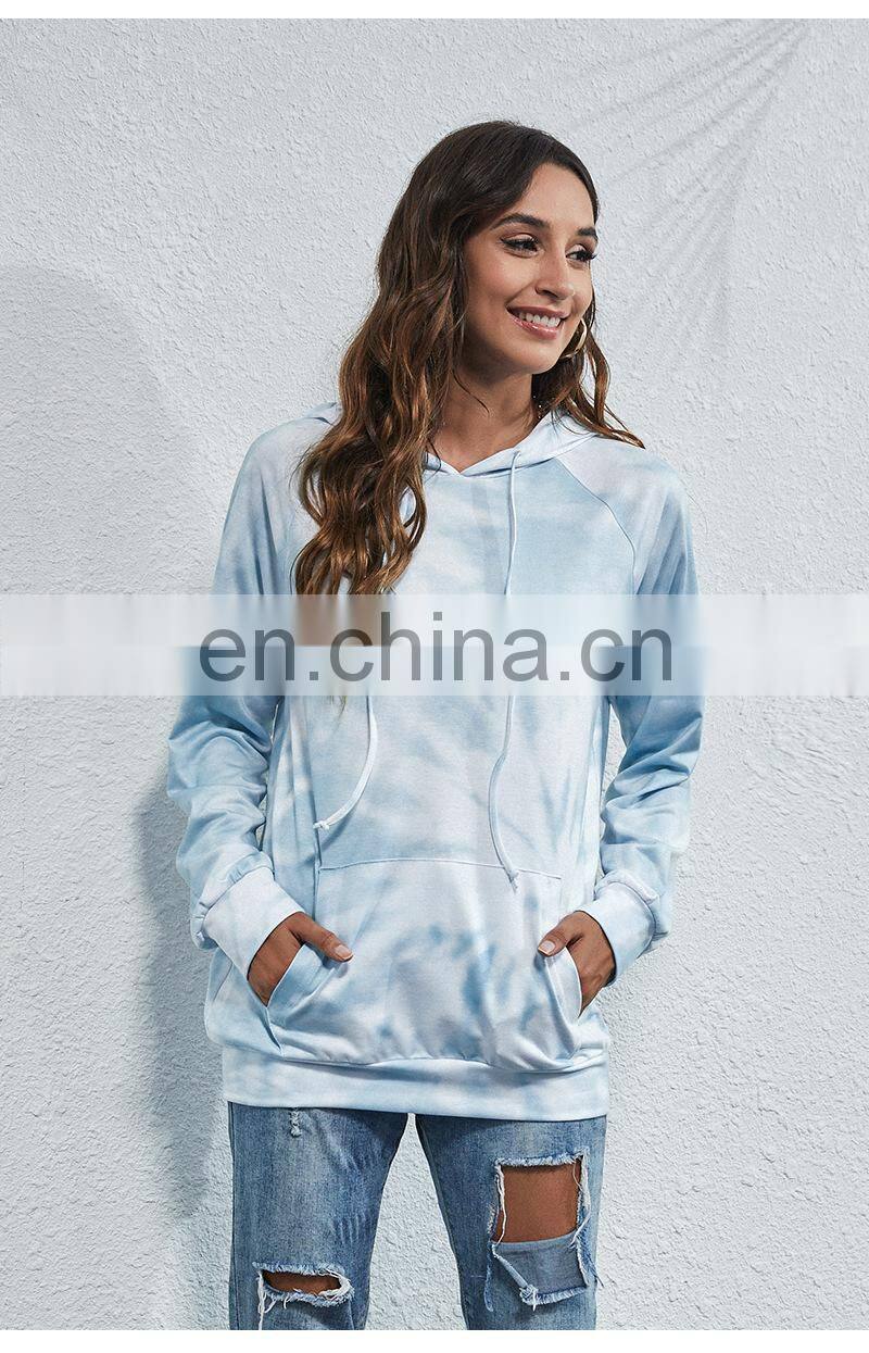 Europe 2021 European and American fall hot styles trendy fashion casual hooded fashion women's sweater