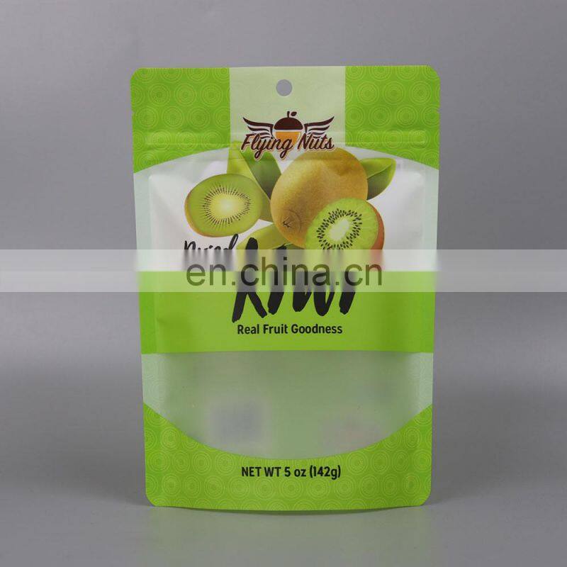 Laminated custom printed Plastic mylar Food Packaging dried mango Pouch Bag Packing with zipper