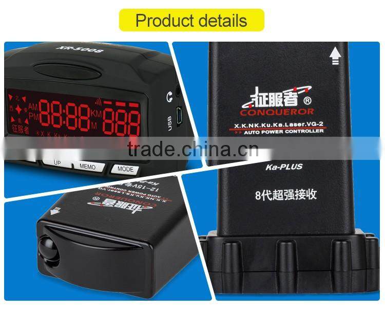 2 in 1 Car GPS Speed Laser Detection English/Russia Voice Alert Car Anti Radar