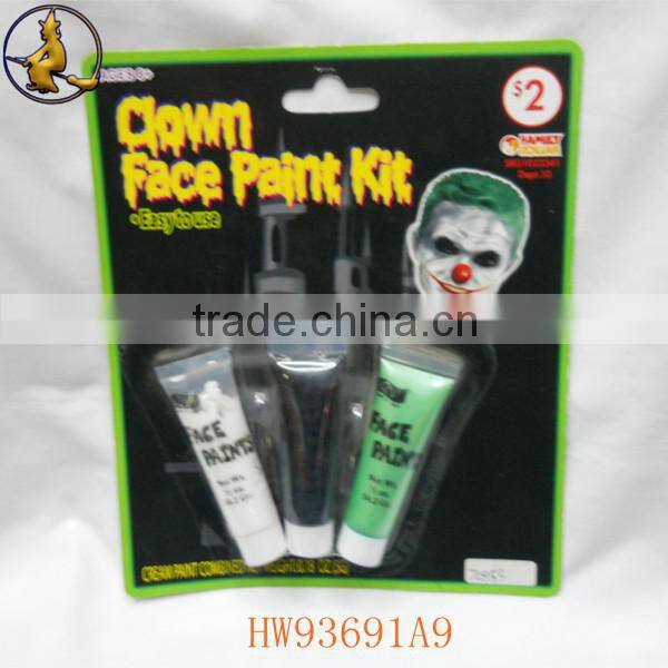 Colorful Face Paint for Halloween Family Disguise Kit