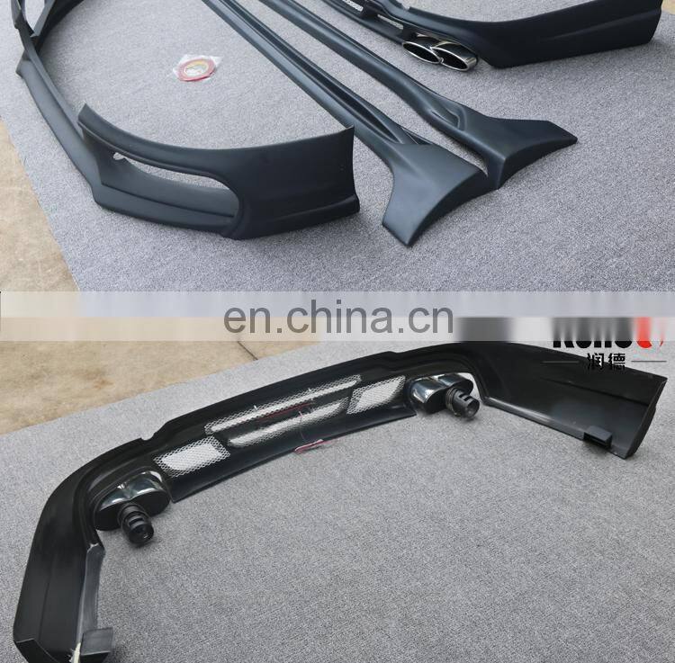 Runde ABS Material Old Audi A5 Four Door Modified Small Bodykit A5 Two Door Front Rear Lip Side Skirt For 2013-2016 Audi A5 bodykit