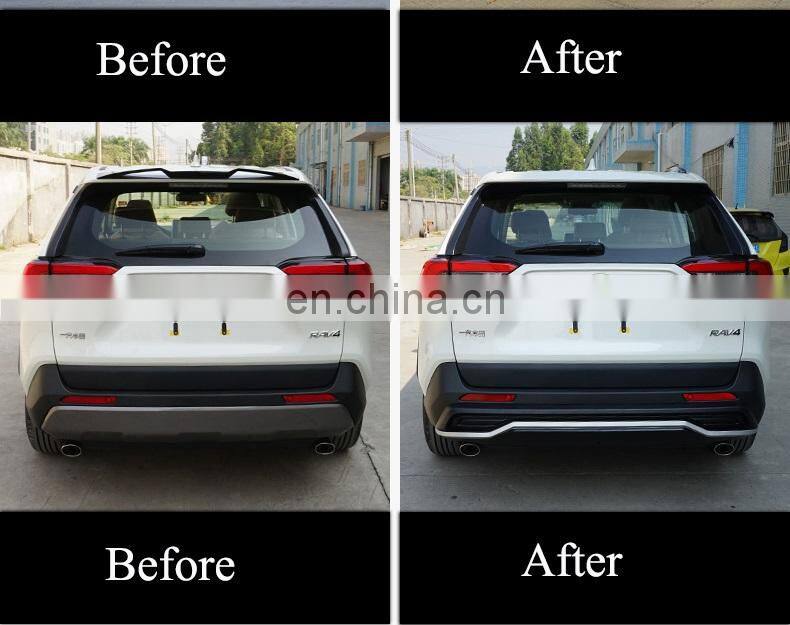 High Quality Bumper For Toyota 20-21 RAV4 Front Rear Bumper Anti-collision Guards Supporting Body Kit