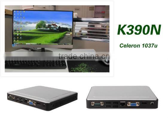2016 mini pc Intel Celeron CPU 1037U htpc dual core 1.86GHZ ,win7, linux OS