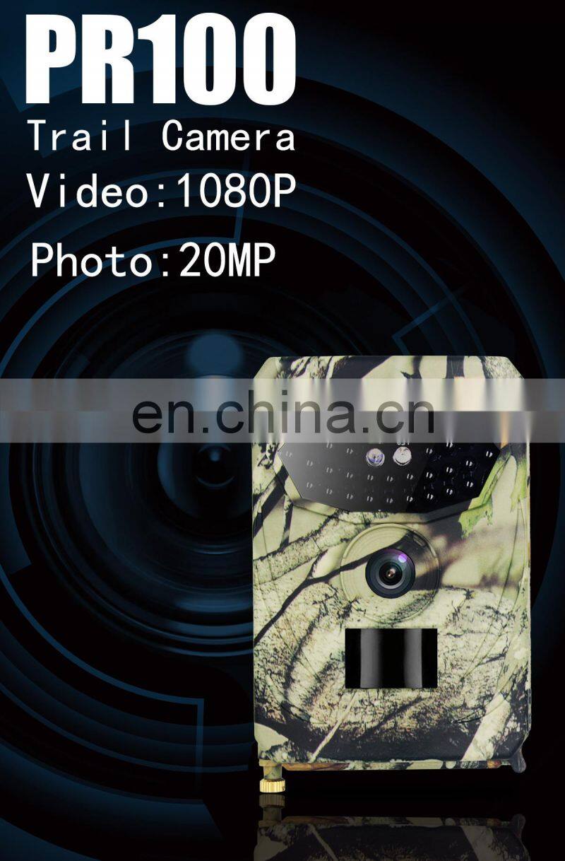 PR100 HD 20MP 1080P 940nm IR lights thermo trail camera hunting game wildlife Camera trap