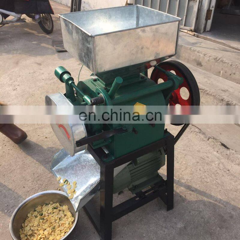 Home use oats wheat corn flakes and cereal maker making machine/ pet flakes making machine