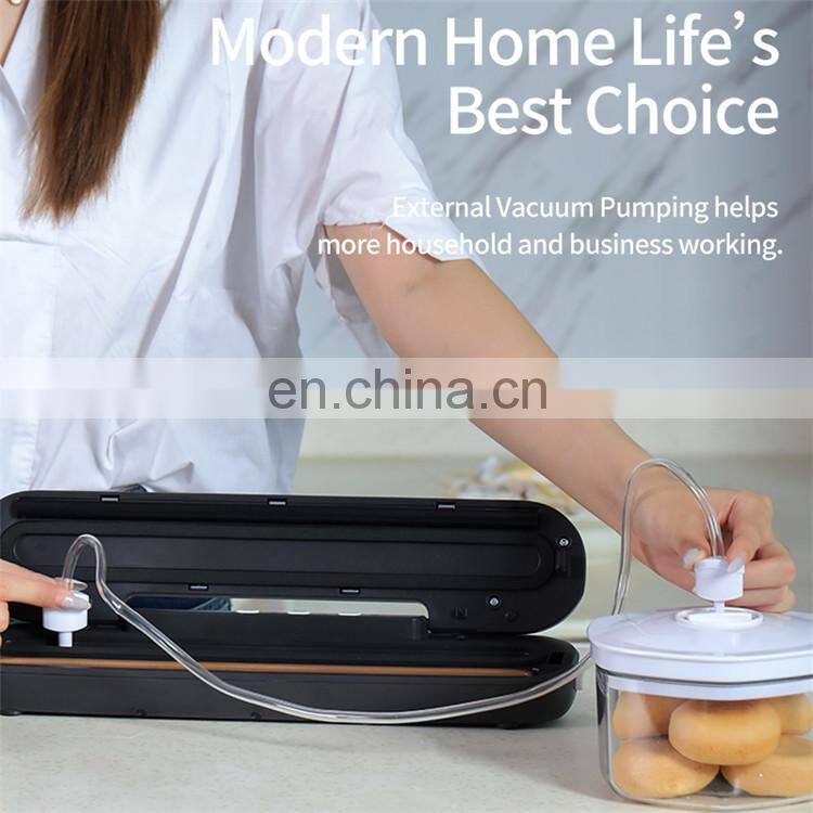 2021 Mini Heat Sealing Sealer Food Container Sealing Machine Vacuum Food Sealers machine V69