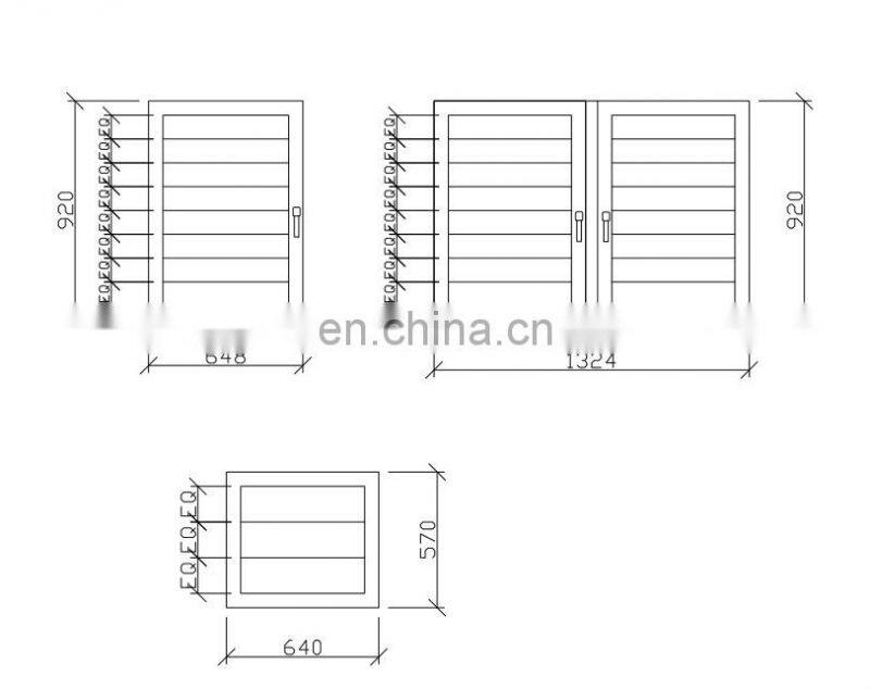 High Quality Factory Plantation Shutters/security rolling shutters
