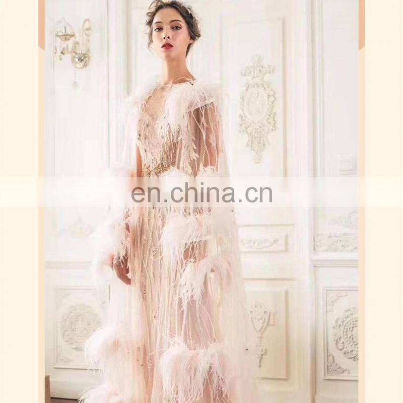 1 meter Multicolor Real Ostrich feather Trims Ribbon 8-10cm White Ostrich for Dress Clothing Decoration Sewing feathers Crafts