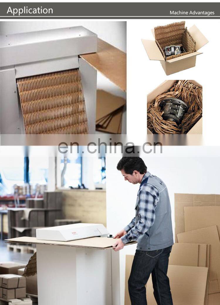 Waste corrugated cardboard carton box shredder shredding machine