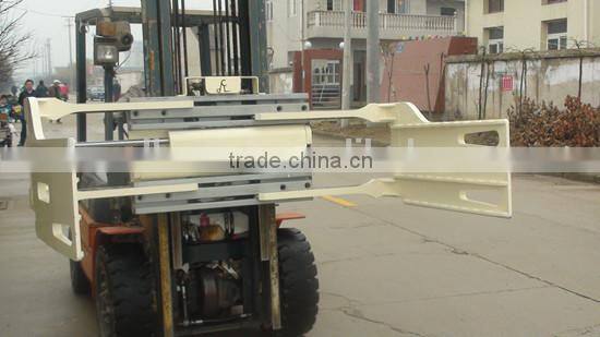 forklift attachment bale clamp