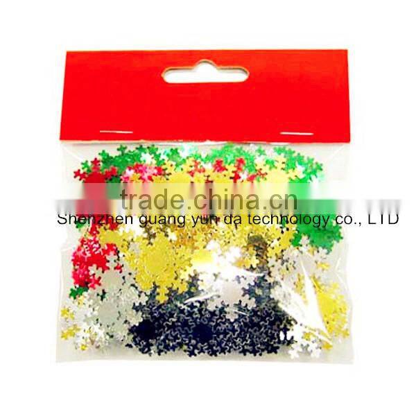 China Made pvc/pet Sequins and Confetti Fireworks Which Also Can Be OEM