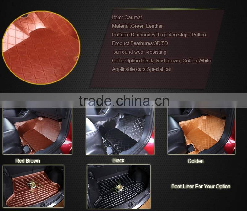 2016hot selling cheap auto custom car mats