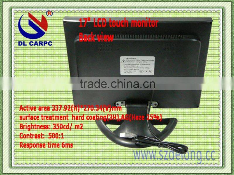 2013 Low Price Desktop 17 Inch Touch Screen Monitor