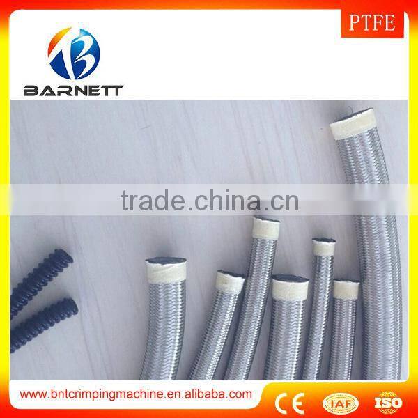 Flexible ptfe convoluted tube in electrical equipment and supplies,Teflon corrugated tube,PTFE corrugated hose,