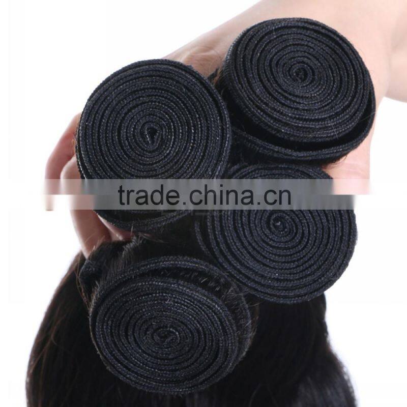 Wet and wavy virgin body wave hair bundles indian remy human hair weave