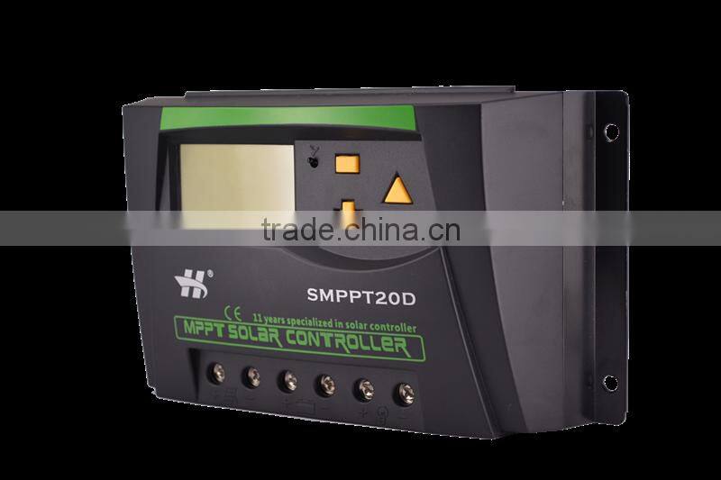 Hot Selling PWM Cheap power 20a 12v 24v solar charge controller