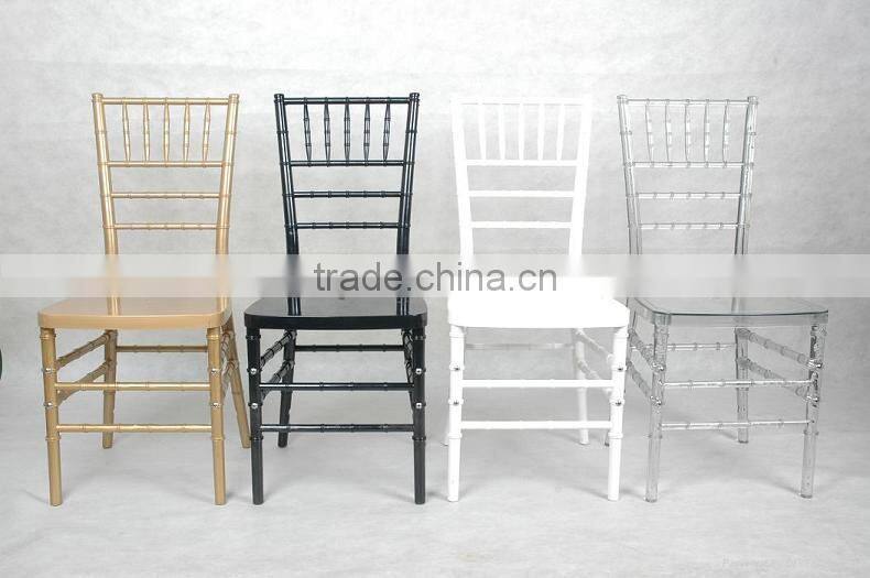 plastic wedding furniture classic design chiavari chair resin chair