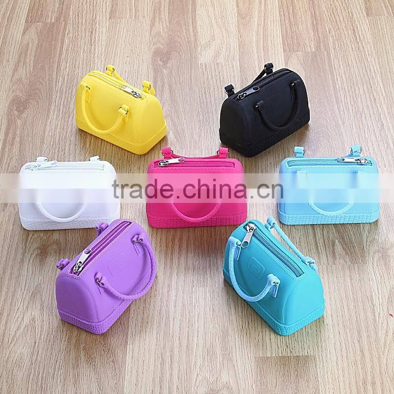 Wholesale Colored Silicone Rubber Tote Bag Female Bag