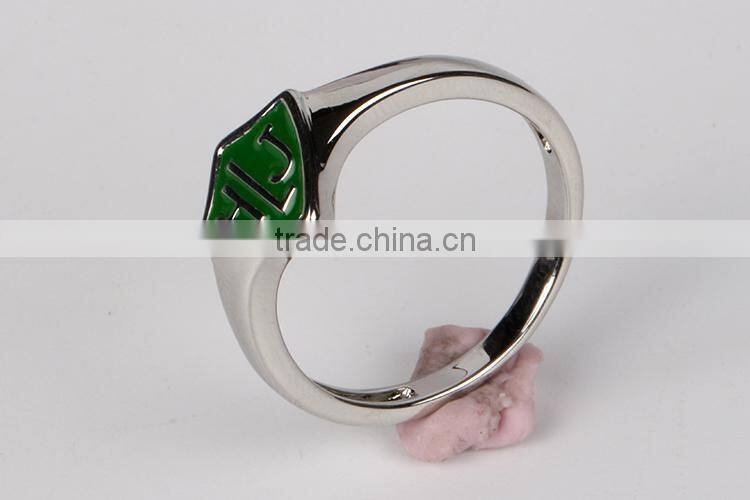 Top Quality Popular Green Lantern Wedding Ring