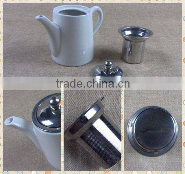 porcelain stripe design teapot