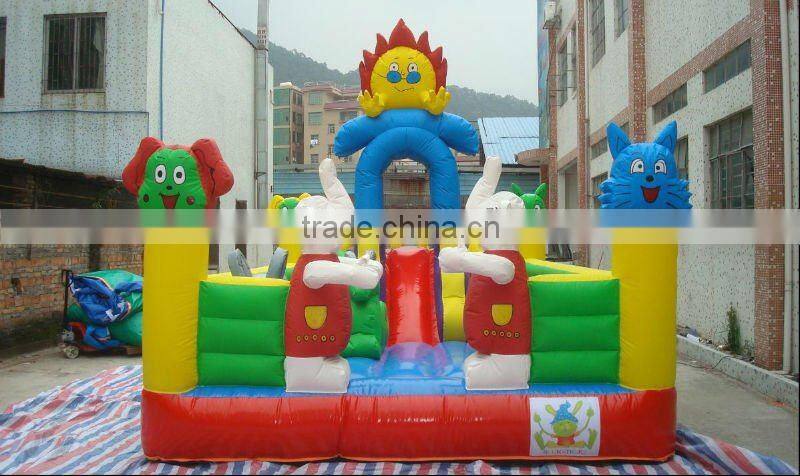 mobile kids inflatable amusement park / indoor amusement park