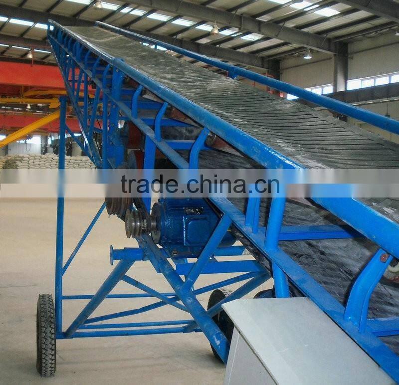 Coal Mine Equipment Flat Rubber Belt Conveyor Machine