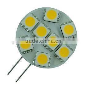 Top quality Side-Pin 5050 SMD 12V LED G4 pure white